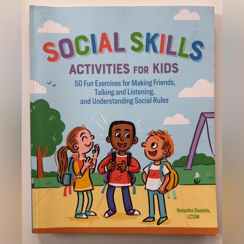 Social Skills Activities for Kids Book - Fun Interactive Workbook